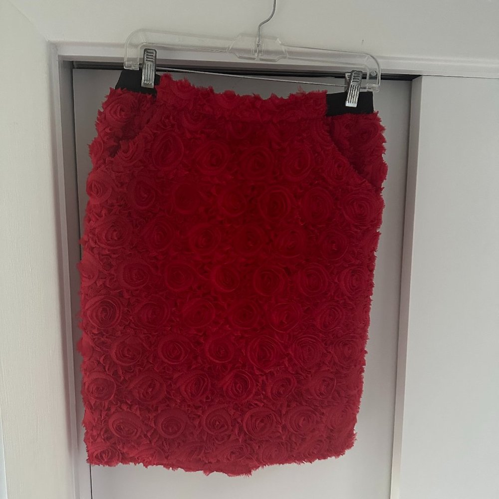 Red Dressy Skirt